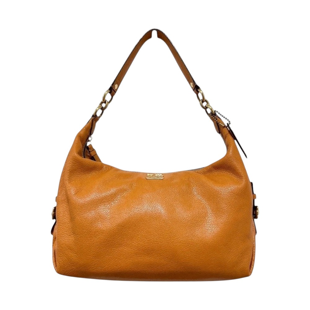 FIRM PRICE Coach Madison Hailey Hobo Bag Saffron Yellow Soft Leather Y2K F18683